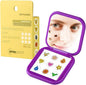 Acne Pimple Patches for Face 54 Count with Mirror Case for Day & Night Use - Hydrocolloid Pimple Pads, Emoji-Themed Blemish Dots, Clear Skin Treatment (Shape.)