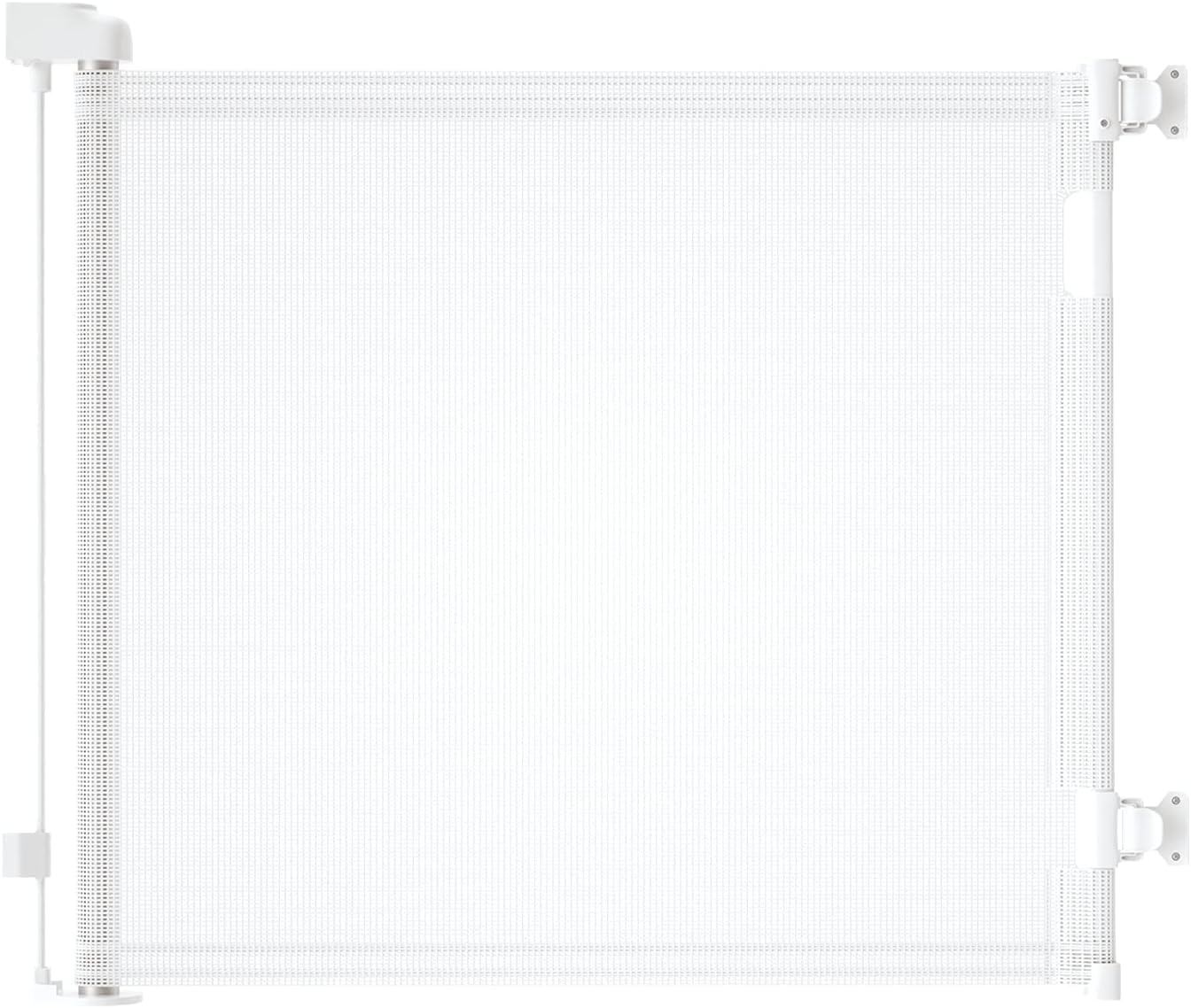 DEAR LOV Retractable Baby Gate, 33" Tall, Extends up to 71" Wide,Safety Mesh Baby Gate or Dog Gate for Doorways,Stairs,Hallways.Extra Wide Gate,Indoor/Outdoor(33"x71",Grey)