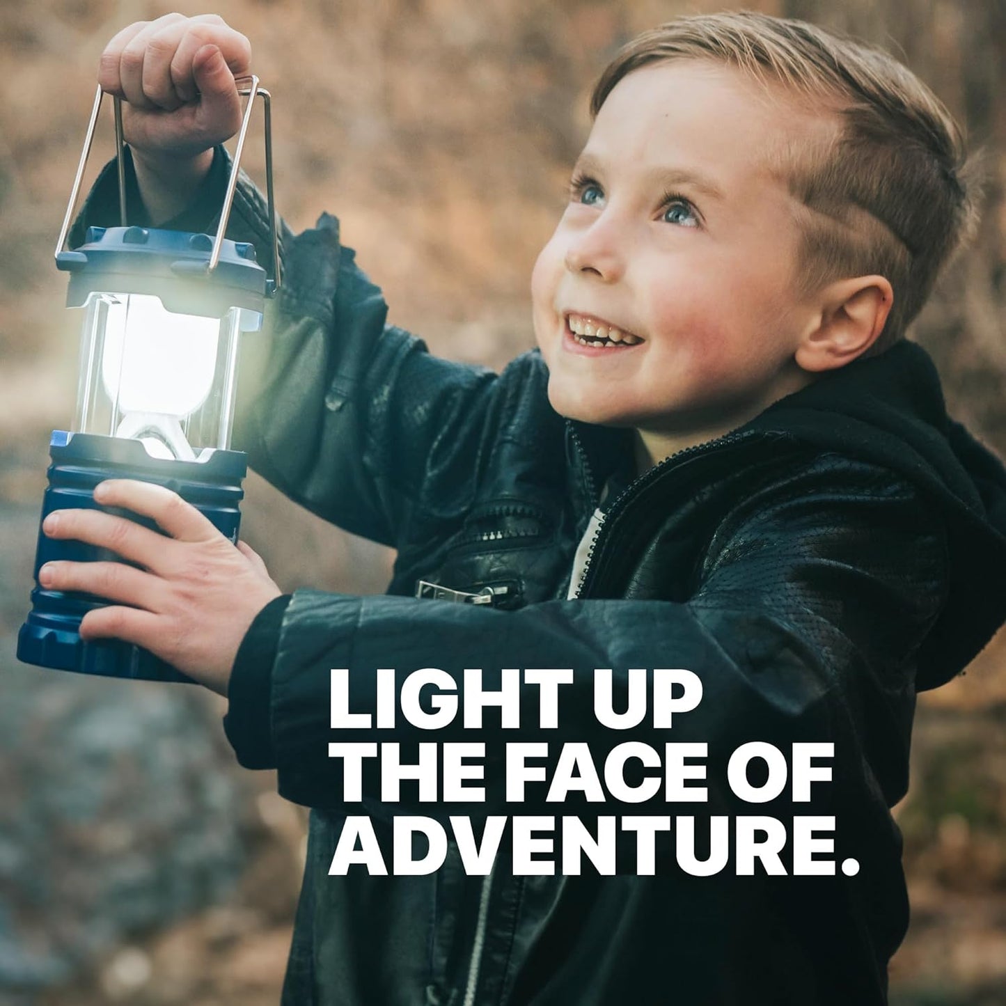 MalloMe Lantern Camping Lights - Camping Lanterns for Power Outages - Tent Lights LED Lantern Light for Hanging in Camp Tents - Battery Powered LED Outage Lamp (Rechargeable Batteries Not Included)