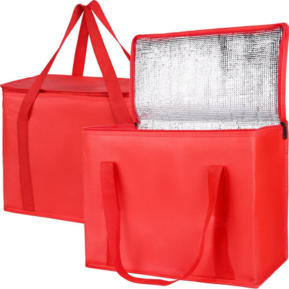 Purilite Select™ Insulated Food Delivery Bag – Extra Large Thermal Carrier for Hot &amp; Cold Food Transport