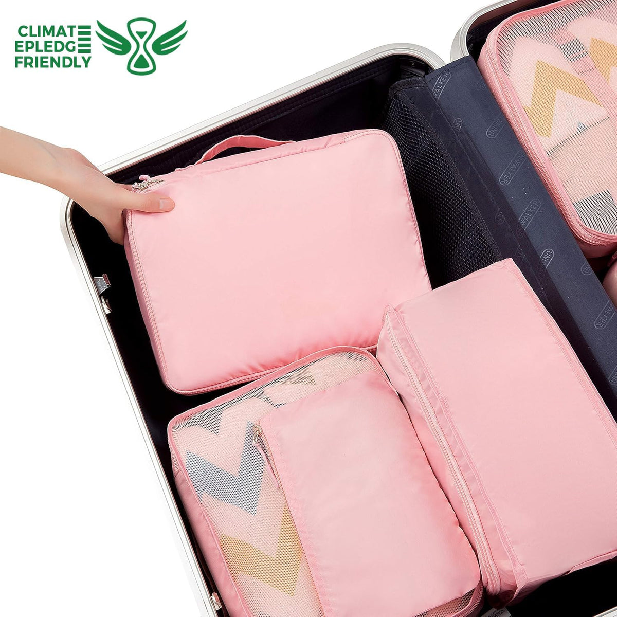 BAGAIL 8 Set Packing Cubes Luggage Packing Organizers for Travel Accessories