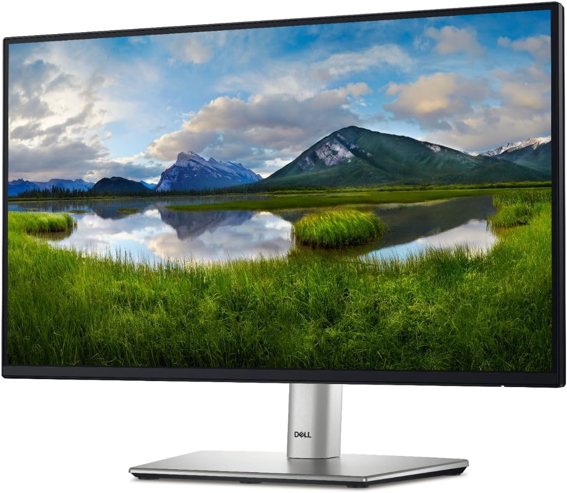 Dell 24 Monitor - P2425H - 23.8 Inch Full HD (1920 × 1080), 100Hz Refresh Rate, Comfortview Plus, 99% sRGB, IPS Panel, 1500:1, Tilt/Swivel/Pivot/Height, 3-Year Advanced Exchange Service - Black