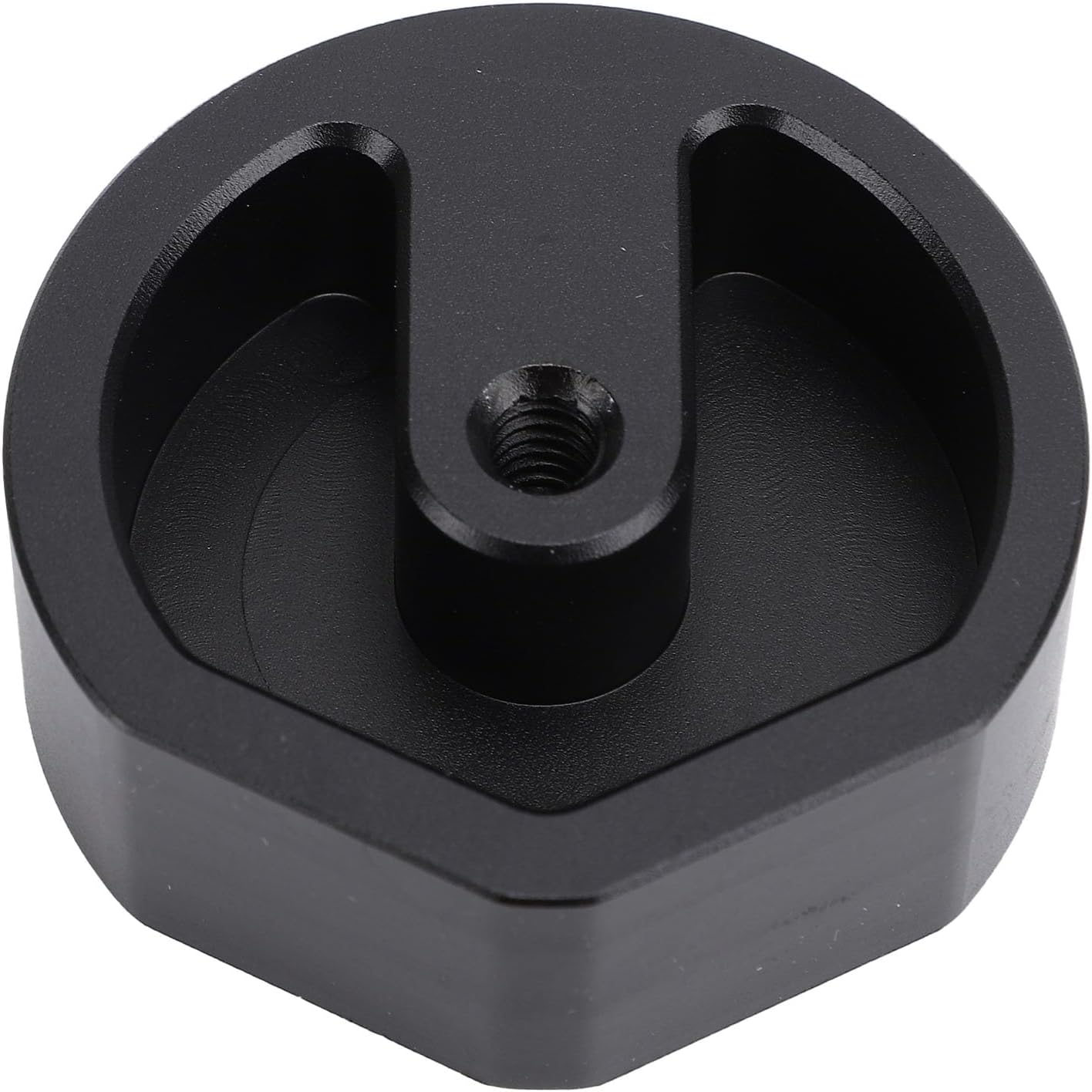 EVGATSAUTO Satellite Antennas Tiv Adapter Robust Aluminum Mount Ideal RV Trailer Exchange (Black)