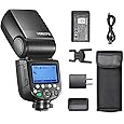 Godox V860III-S Camera Flash Light Speedlite for Sony Cameras Wireless TTL Speedlight with 7.2V / 3000mAh Rechargeable Li-ion Battery Built-in 2.4G X System Manual/Auto Flash GN60 1/8000s HSS
