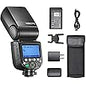 Godox V860III-S Camera Flash Light Speedlite for Sony Cameras Wireless TTL Speedlight with 7.2V / 3000mAh Rechargeable Li-ion Battery Built-in 2.4G X System Manual/Auto Flash GN60 1/8000s HSS
