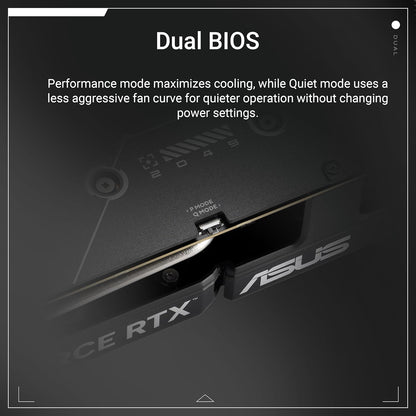ASUS Dual GeForce RTX 4060 EVO White OC Edition 8GB GDDR6 (PCIe 4.0, 8GB GDDR6, DLSS 3, HDMI 2.1a, DisplayPort 1.4a, Axial-tech Fan Design, 0dB Technology, Dual BIOS, Auto-Extreme Tech)