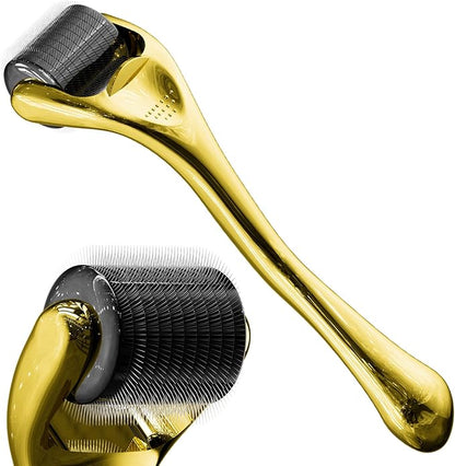 Derma Roller 1MM Microneedling Roller for Women and Men 540 Titanium Derma Roller for Hair and Beard