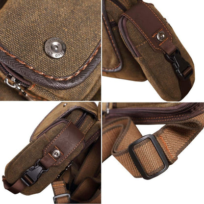 Motorcycle Drop Leg Bag Nylon Waist Pack for Men Women Travel Hiking Tactical Cycling Bike Ride Riding Crossbody Shoulder Fanny Pouch