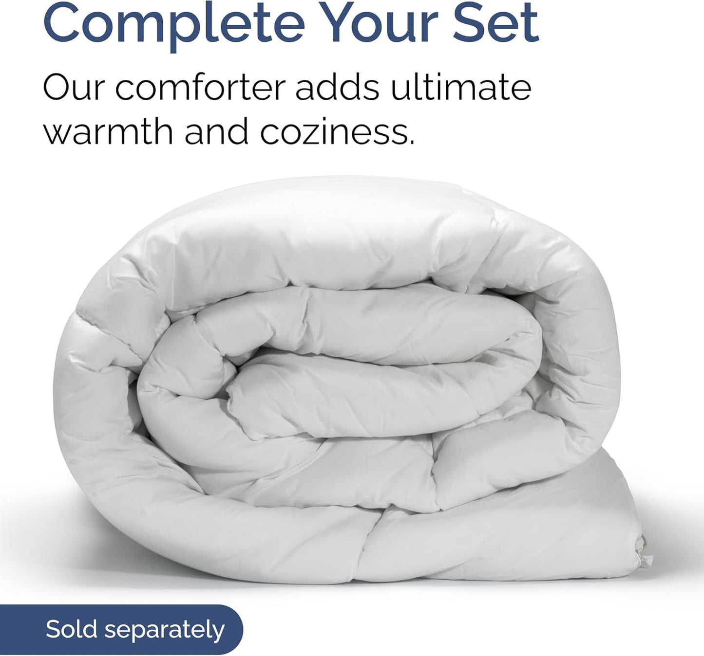 Extra Deep Queen Sheet Set - 6 Piece Breathable & Cooling Sheets - Hotel Luxury Bed Sheets Set - Easy & Secure Fit - Soft, Wrinkle Free & Comfy Sheets Set - White Sheet Set w/Extra Deep Pockets