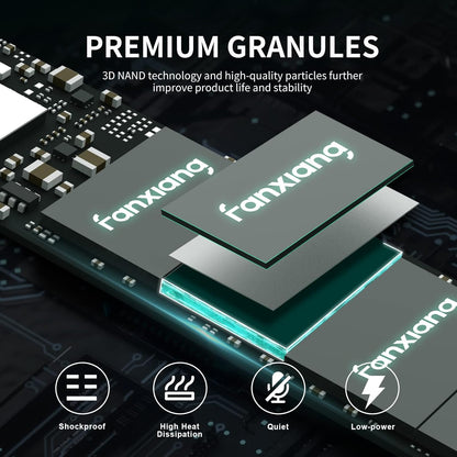 fanxiang S500 Pro M.2 SSD 2TB NVMe 2280 PCIe Gen 3x4 3500MB/s 3D NAND TLC 1200TBW Internal Solid State Hard Drive