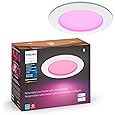 Philips Hue White & Color Ambiance 4" Smart LED Retrofit Can Downlight, Color Changing, Bluetooth & Zigbee Compatible (Hue Hub Optional), Smart Ceiling Lighting