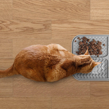 2 Pack Licking Mat for Dogs & Cats with Suction Cups, Dog Slow Feeder Lick Pat for Anxiety Relief, Dog Toys Feeding Mat for Butter Yogurt Peanut, Pets Bathing Grooming Training Mat