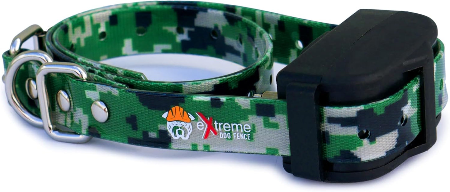 Orange Heavy-Duty 3/4" Waterproof and Odor Proof TPU Replacement Dog Collar Strap for Bark, Shock, Training and Electric Dog Fence Receiver Collars