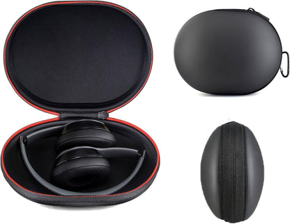 ZLiT Travel Carrying Case for Beats by Dr.Dre Studio1/Studio 2.0/Solo/Solo HD Over-Ear Headphone Storage Bag Protective Case(Black)