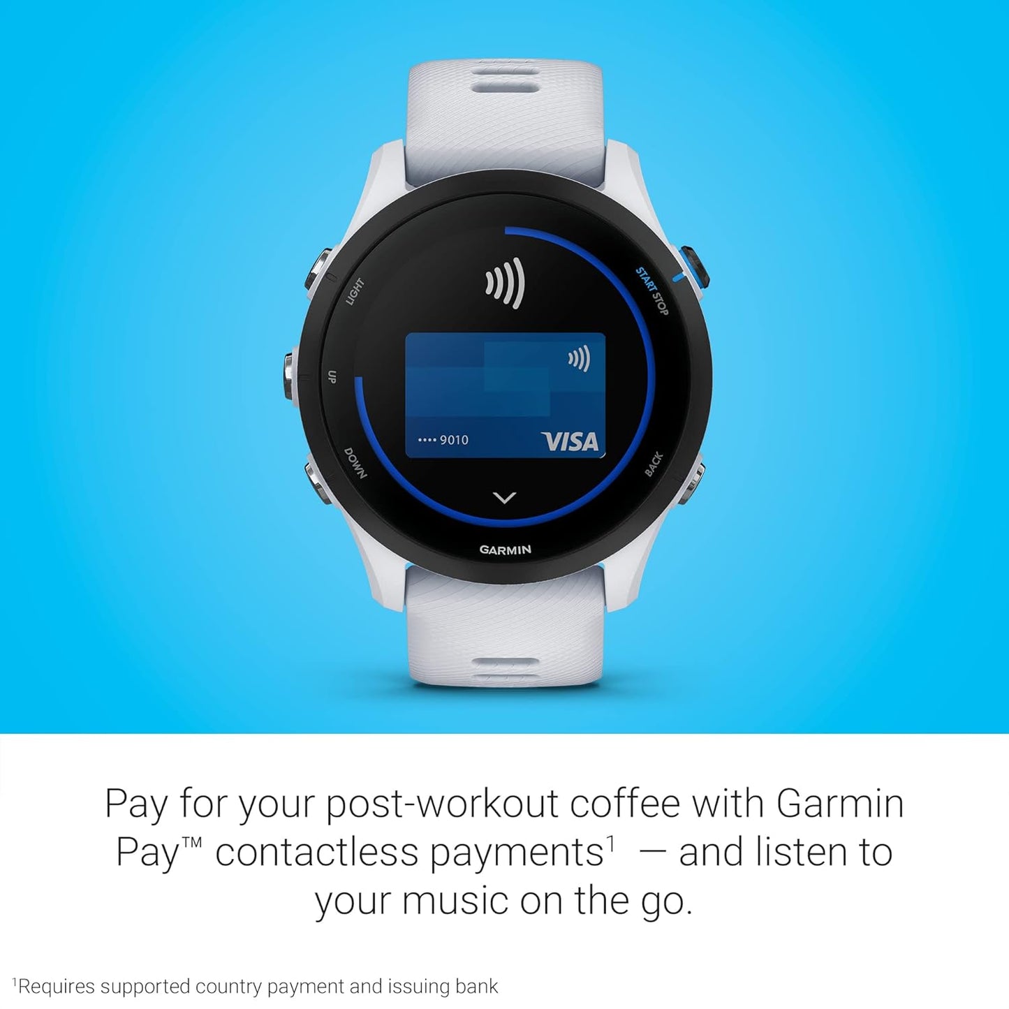 Garmin Forerunner® 255 Music, GPS Running Smartwatch with Music, Advanced Insights, Long-Lasting Battery, Black, 46 MM