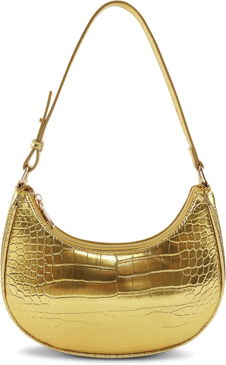 Barabum Retro Classic Clutch Shoulder Tote HandBag with Zipper Closure for Women