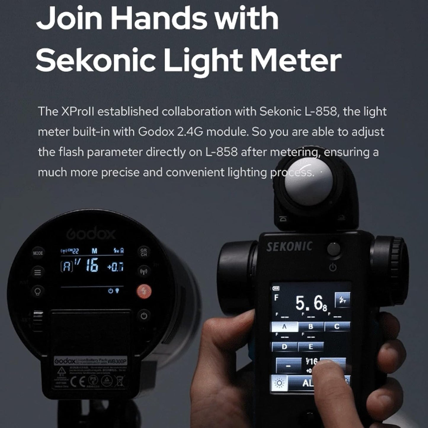 Godox XProII XProII-C XProIIC Flash Trigger for Canon, Godox Flash Wireless Transmitter TTL 2.4G HSS 1/8000S Bluetooth Connection, Large Screen Trigger for Canon EOS Cameras(XPro XPro-C Upgraded)