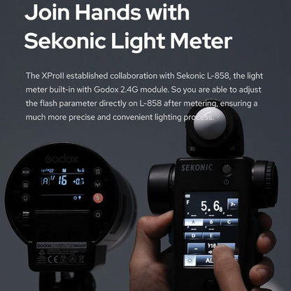 Godox XProII XProII-C XProIIC Flash Trigger for Canon, Godox Flash Wireless Transmitter TTL 2.4G HSS 1/8000S Bluetooth Connection, Large Screen Trigger for Canon EOS Cameras(XPro XPro-C Upgraded)
