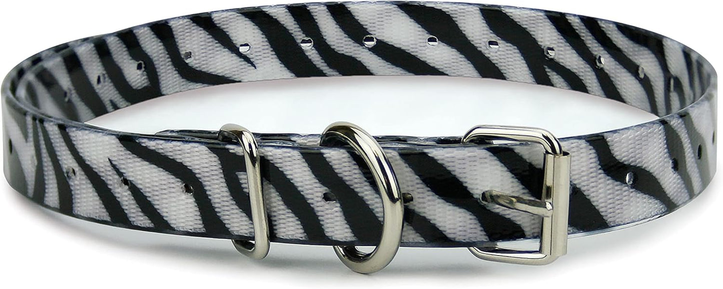 Orange Heavy-Duty 3/4" Waterproof and Odor Proof TPU Replacement Dog Collar Strap for Bark, Shock, Training and Electric Dog Fence Receiver Collars