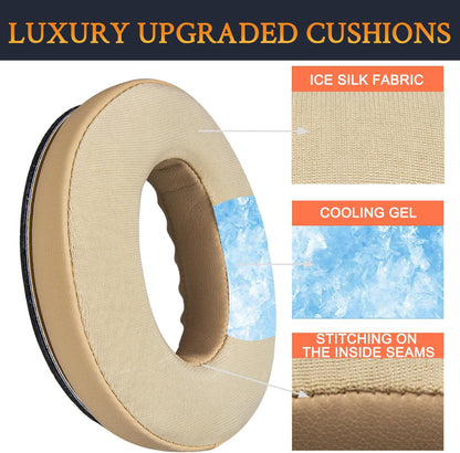 SoloWIT Earpads Cushions for Bose Headphones, Replacement Ear Pads for Bose QuietComfort 15 QC15 QC25 QC2 QC35/Ae2 Ae2i Ae2w/SoundTrue & SoundLink Around-Ear Series - QC25 PL Black&Blue