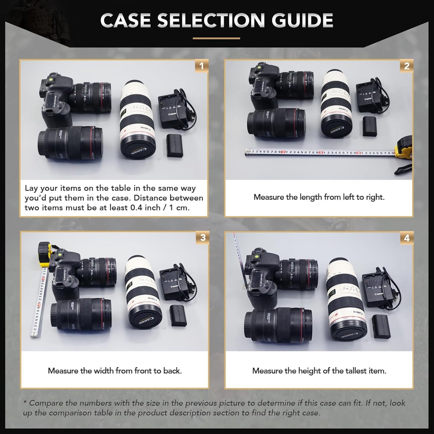 Lykus HC-2710 Portable Waterproof Hard Case with Foam, Camera Case with Customizable Fit Foam,Fit use of Drones,Camera, Equipments, Interior Size 27x16x8 cm