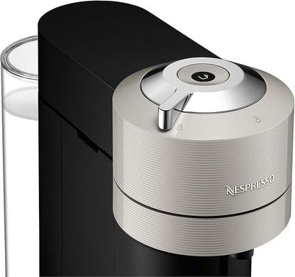 Nespresso Vertuo Next Coffee and Espresso Machine by Breville with Aeroccino Milk Frother - Light Grey