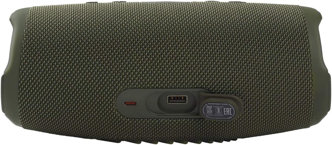 JBL Charge 5 Portable Bluetooth Speaker with Deep Bass, IP67 Waterproof and Dustproof, Up To 20 Hours of Playtime, Built-in Powerbank - Black