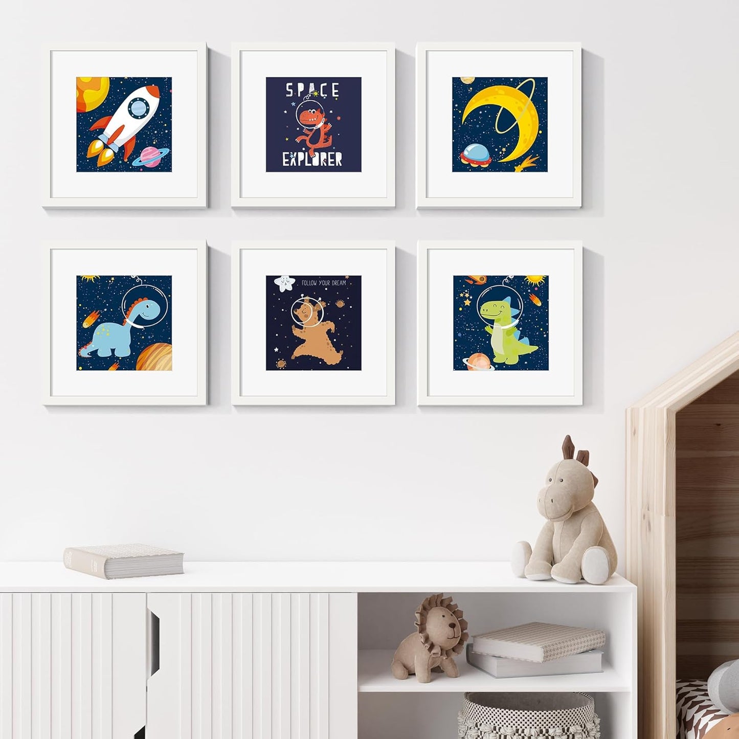 upsimples 11x14 Picture Frame, Display Pictures 8x10 with Mat or 11x14 Without Mat, Wall Hanging Photo Frames, Black