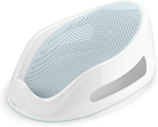 Angelcare Baby Bath Support, Aqua, Birth to 6 Months, Made in Canada