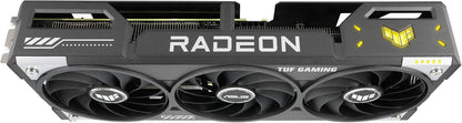 ASUS Prime Radeon™ RX 9060 XT 16GB GDDR6 OC Edition Graphics Card (PCIe 5.0, HDMI/DP 2.1, 2.5-Slot Design, axial-tech Fans, Dual Ball Fan Bearings, Dual BIOS, ASUS GPU Guard)