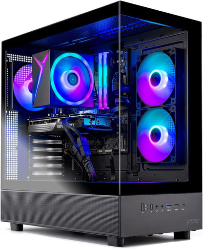 Skytech Shadow Gaming PC, Intel i5 13400F 2.5 GHz (4.6GHz Turbo Boost), NVIDIA RTX 4060 8GB GDDR6X, 1TB NVME, 32GB DDR5 RAM 5200 RGB, 650W Gold PSU, Wi-Fi, Win 11 Home