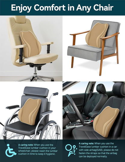 Purilite Select Ergonomic Lumbar Support Cushion