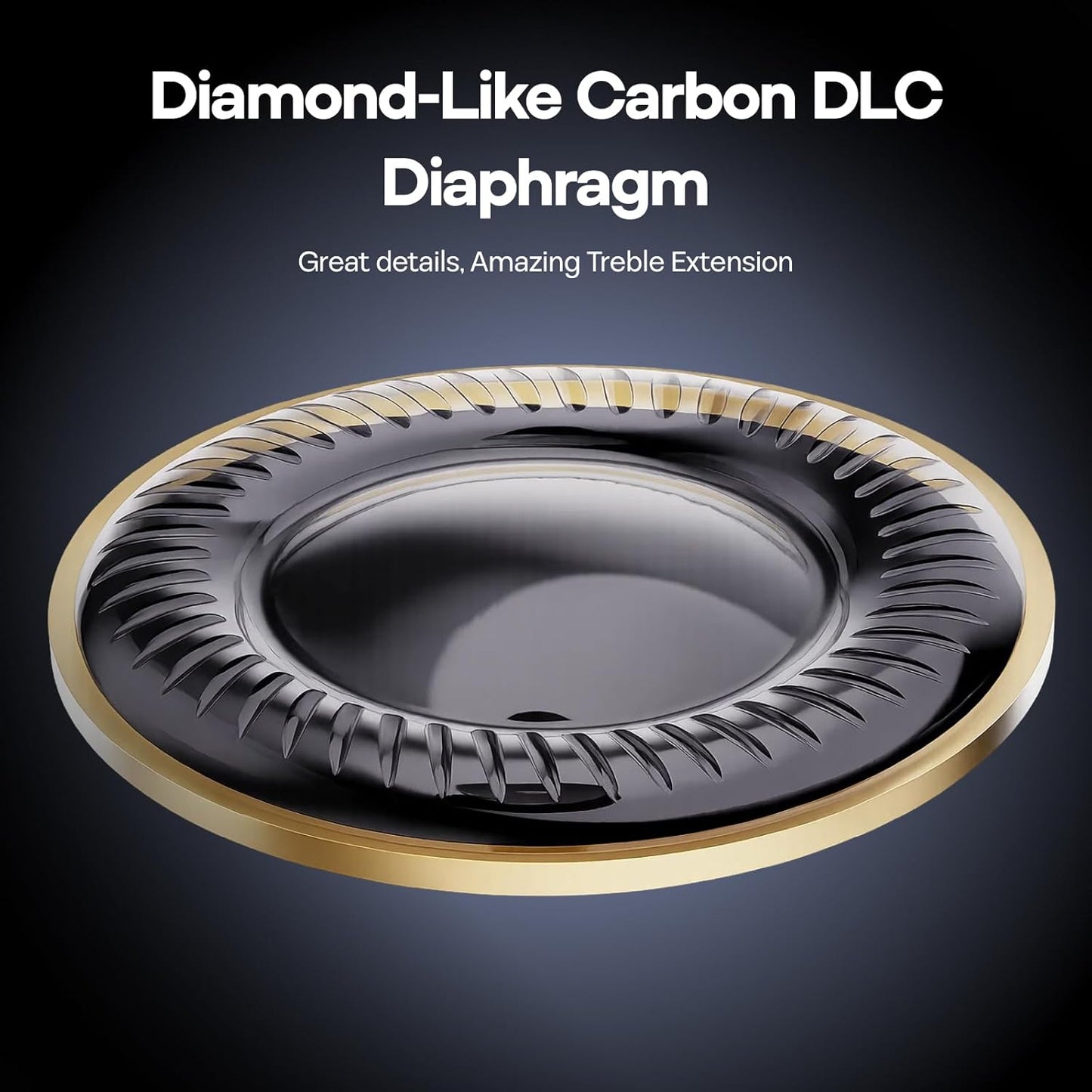 Linsoul Kefine Klean in Ear Monitor,10mm DLC Diaphragm Dynamic Driver HiFi Earphones,Wired Gaming Earbuds,Replaceable Nozzles,Detachable Silver-Plated Cable for Audiophile (No Mic 3.5mm)