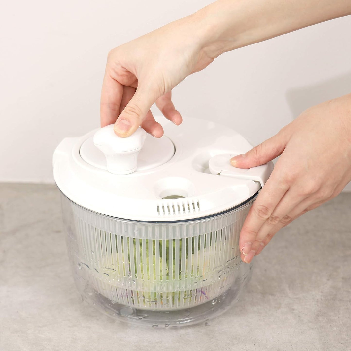 Parukinzoku Salad Spinner Vegetable Drainer Unit Petit Chef Jr C-750
