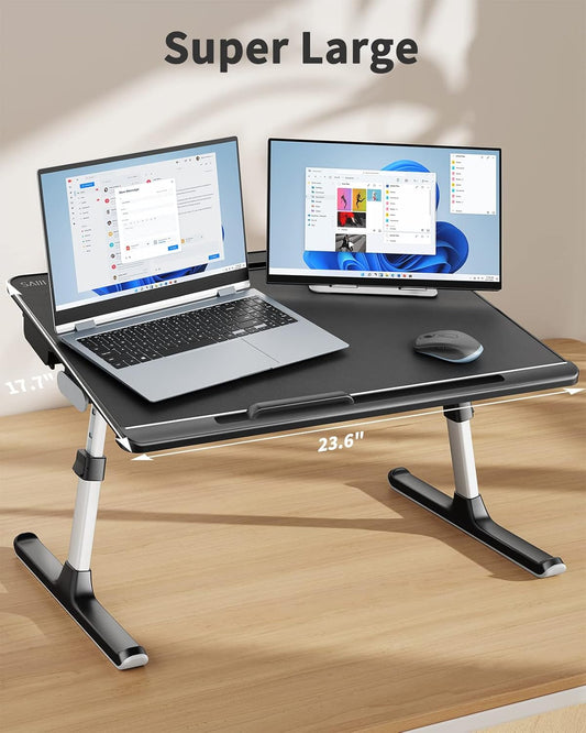 Purilite Select Adjustable Laptop Bed Tray Desk