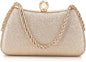 Buric Evening Clutch Bag for Women Glitter Shiny Dress Purse Wedding Bride Handbags Evening Clutches for Cocktail Party