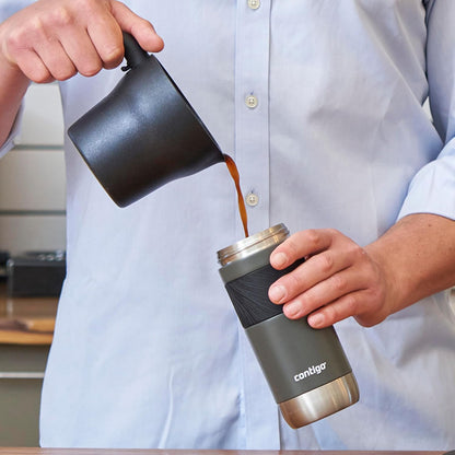 Contigo Byron 2.0 Stainless Steel Travel Mug with SNAPSEAL Lid, Sake & Juniper, 16 oz (473 mL), 2 Pack