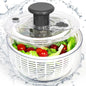 Salad Spinner - 3.6 Litre Non-Slip Vegetable & Fruit Washer/Dryer for Households, Easy-Clean Kitchen Gadget for Greens, Herbs & Vegetables