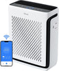 LEVOIT Air Purifiers with Washable Filters for Large Room Bedroom Home, Smart WiFi Air Quality Monitor, HEPA Sleep Mode and Auto Mode, Removes Pet Hairs, Allergies, Pollen, Smoke, Dust, Vital100S