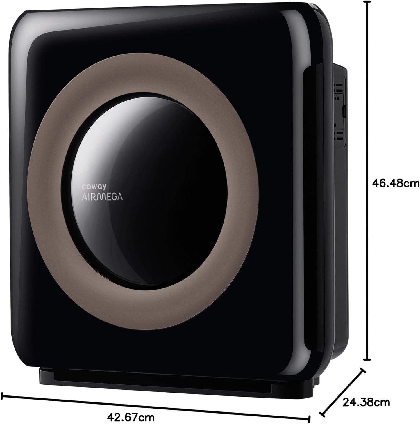 Coway Airmega AP-1512HH True HEPA Air Purifier with Air Quality Monitoring, Auto Mode, Timer, Filter Indicator, Eco Mode