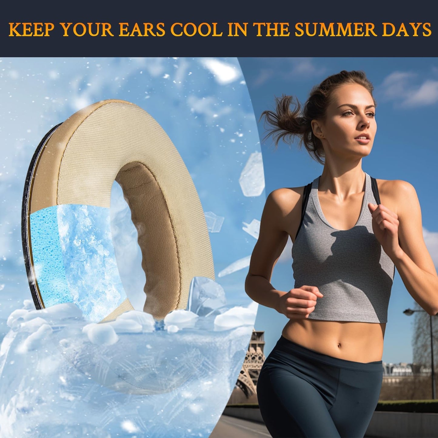 SoloWIT Earpads Cushions for Bose Headphones, Replacement Ear Pads for Bose QuietComfort 15 QC15 QC25 QC2 QC35/Ae2 Ae2i Ae2w/SoundTrue & SoundLink Around-Ear Series - QC25 PL Black&Blue