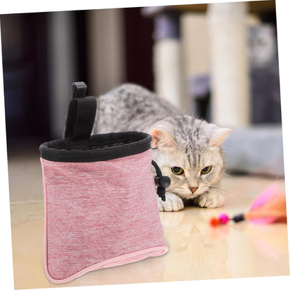 VERDANVERSE Dog Treat Pouch for Outdoor Walks Kibble Pouch Pet Treat Training Snack Bag