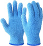 EvridWear Microfiber Auto Dusting Cleaning Gloves for Cars and Trucks, Dust Cleaning Gloves for House Cleaning, Perfect to Clean Mirrors, Lamps and Blinds (S/M)
