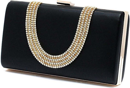 Ankoee Ladies Envelope Clutch Bag Evening Bag Bridal Wedding Bag Handbag Prom Clutches Handbag