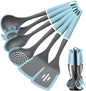 Kitchen Cooking Utensils Set | Silicone Utensils for Cooking | Non Stick Spatula Set | Rotating Utensil Stand | Heat Resistant Kitchen Gadgets - PuriLite