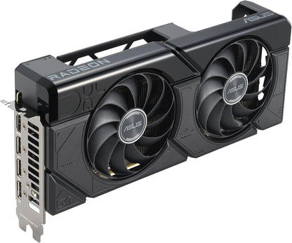 ASUS Prime Radeon™ RX 9060 XT 16GB GDDR6 OC Edition Graphics Card (PCIe 5.0, HDMI/DP 2.1, 2.5-Slot Design, axial-tech Fans, Dual Ball Fan Bearings, Dual BIOS, ASUS GPU Guard)