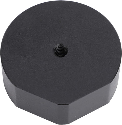 EVGATSAUTO Satellite Antennas Tiv Adapter Robust Aluminum Mount Ideal RV Trailer Exchange (Black)