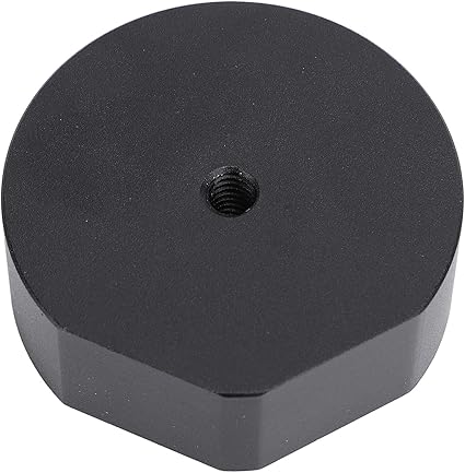 EVGATSAUTO Satellite Antennas Tiv Adapter Robust Aluminum Mount Ideal RV Trailer Exchange (Black)