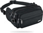 AGPTEK Men's Women's Outdoor Sports Running Waist Bag with Multiple Pockets and Adjustable Belt for Travel, Hiking, Climbing, Jogging, Hiking