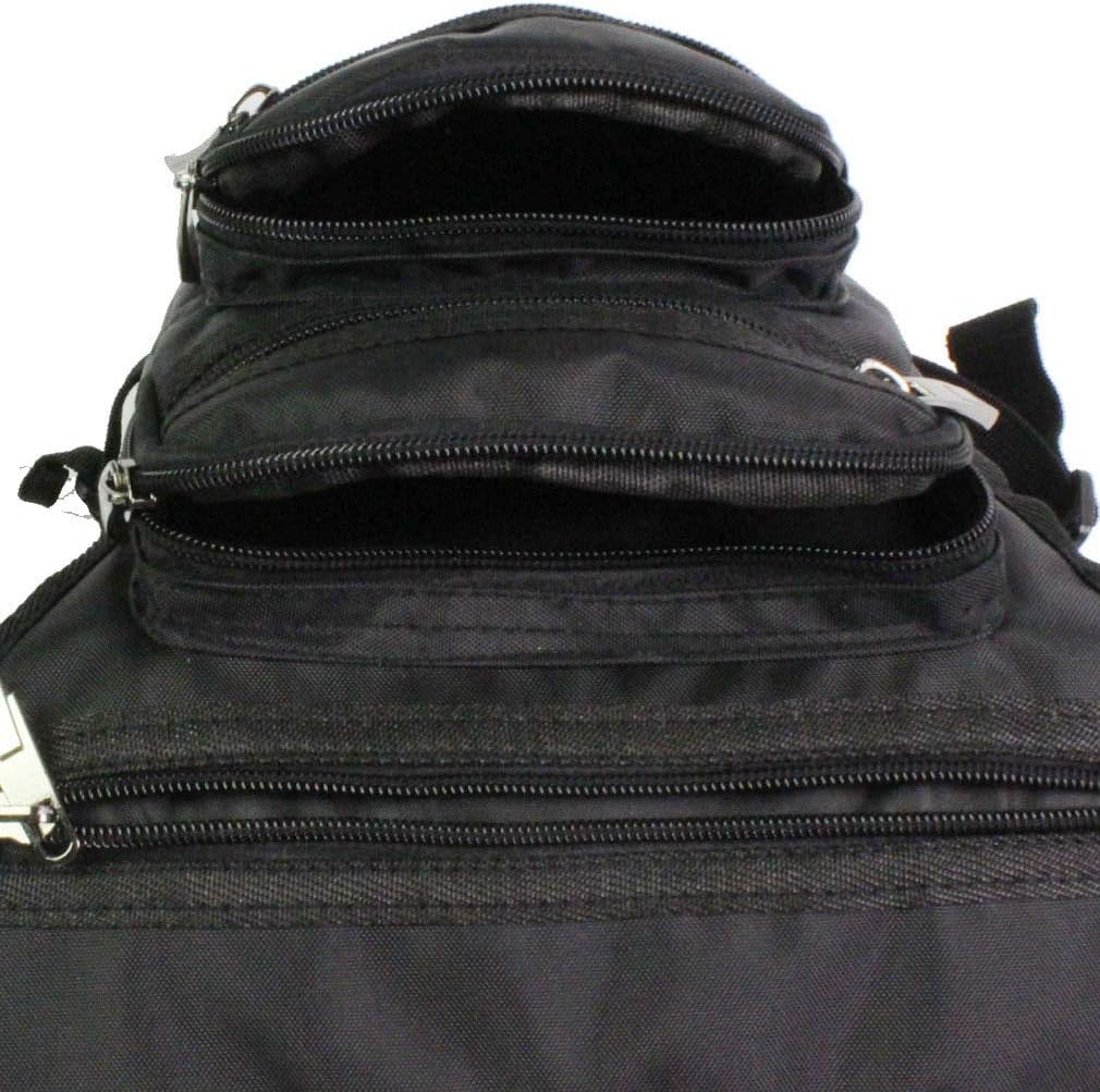 Motorcycle Drop Leg Bag Nylon Waist Pack for Men Women Travel Hiking Tactical Cycling Bike Ride Riding Crossbody Shoulder Fanny Pouch